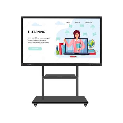 China Indoor Cheap Price 55 Inch HD LCD Advertising Display All In One Teaching Screen For School for sale