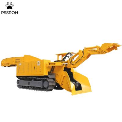 China Building material stores crawler way rock loader/moving underground mucking coal mine machinery/tunnel crawler mucking loader for sale