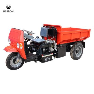 China Farms 2 Ton Diesel Mini Wheeler Farm Dumper Truck Mini Dumper for sale