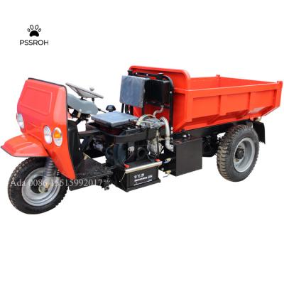 China Home use hot sale 2y3 tons mini diesel dumper in Peru, Bolivia and Chile, mini dumper truck for sale for sale