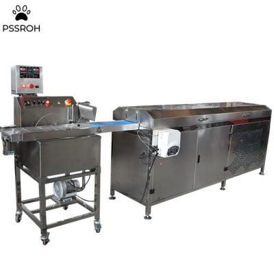 China CL-15 hotels chocolate melter machine with cooling tunnel/chocolate coating machine with cooling machine for sale