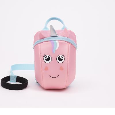 China Unicorn Pink Cute Adorable Toddler anti-theft Kidney Bag For Girls And kids Anti-lost bag for sale