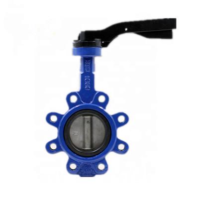 China General Handwheel Cast Iron Butterfly Valves Price List for sale