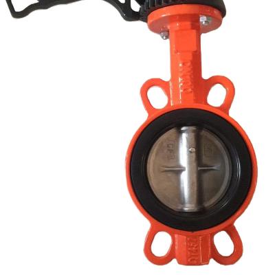 China General Type PN16 PN10 Wafer Type Butterfly Valve for sale