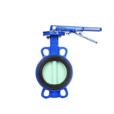 China General hot sale manual wafer butterfly valve for sale