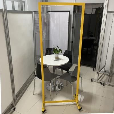 China Folding American Style Screen Divider Partition Exhibition Partition Acrylic Panel Separating Wall Event Partition Panel Plastic Material for sale