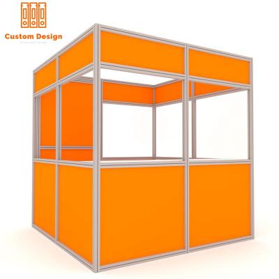 China New Cheap Classic / Postmodern Assemble In-site Interpreter Room , Temporary Mobile Translation Booth Meeting Room For 2 Or More People for sale