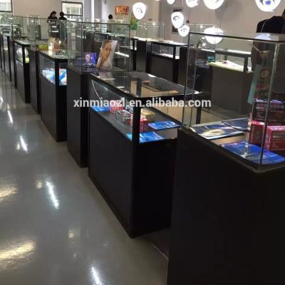 China Counter Type Jewelry Display Showcase , Folded Material Fair Aluminum Portable Jewelry Display Cases&& Counter for sale