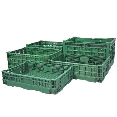 China Recyclable Best Price Folding Plastic Crate, Collapsible Crate, Stackable Plastic Crates for sale