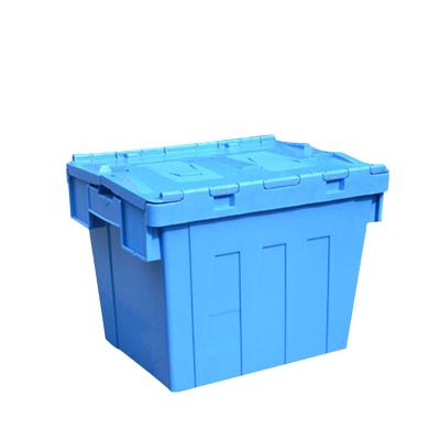 China High Quality Industrial Plastic Movable Strong Box Storage Bins Bins With Lids for sale