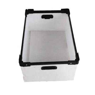 China Recyclable Plastic Corrugated Stacking Box Storage Boxes Bins for sale