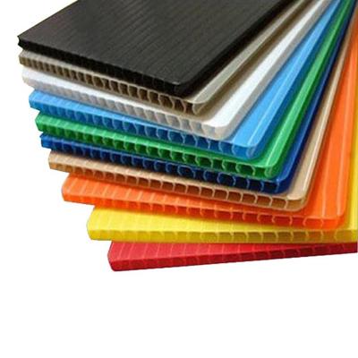 China Customized Anti Static Plastic PP Corflute Corrugated Sheet for sale