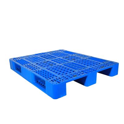 China Cheap Single Faced Recycled One Way Plastic Industry Pallet Blue Or Other Requested Color Recyclable Single Faced for sale