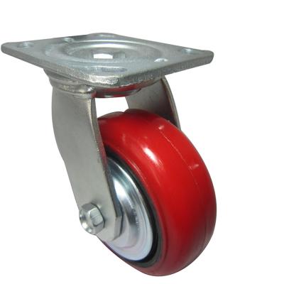 China Industrial Swivel Casters Plate Type Industrial Series for sale