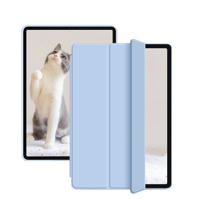 China Factory Wholesale Magnetic Auto-sleep Smart Anti-fall Smart PC Back Cover Case For 2020 air 4 10.9 inch Ipad for sale