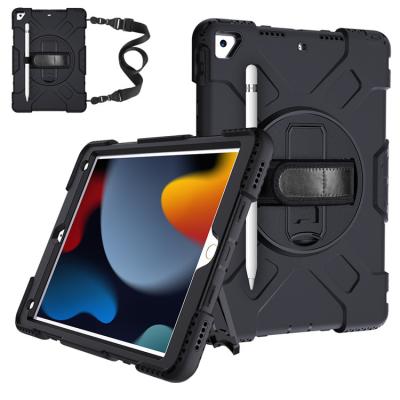 China Shockproof Rugged For iPad 10.2 Case With Pencil Holder For iPad Case 10.2 Cover Factory Price Customized For iPad 9 Case Tablet Cover for sale