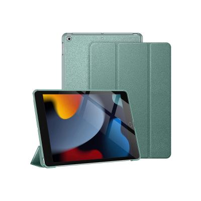 China Stylish Glossy Case For iPad 10.2 Inch Lightweight Triple Stand Hard Back Cover With Auto Wake / Sleep for sale