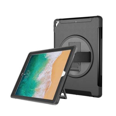 China For iPad Pro 12.9 2015/2017 Military Grade Cover Device W/ Rotatable Heavy Duty Rugged Shockproof Support-Hand Strap For iPad Pro 12.9 2017&2015 Case for sale