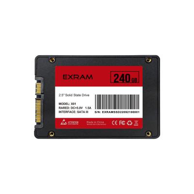 China OEM SATA III SSD 256GB/512GB High Speed ​​Internal Solid State Drive Large Capacity 2.5 SSD Drive For Lap Desktop for sale