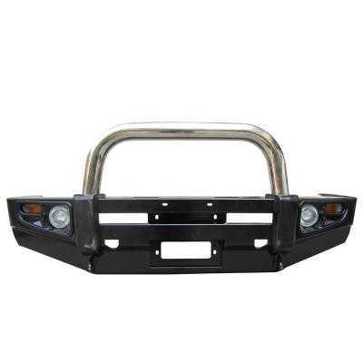 China Wholesale Good Quality Offroad Steel Front Bumper 4x4 Bull Bar For Land Cruiser Prado 100 for sale