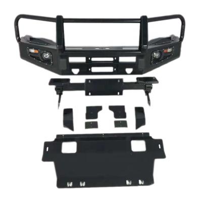 China Wholesale good quality steel offroad 4x4 front bumper bull bar for hilux revo with stone guard for sale