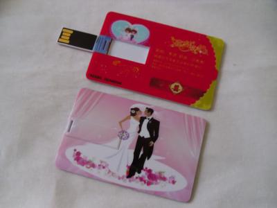 China Novelty Custom Business Card Usb Flash Drive / 1gb ~ 64gb Secure Usb Flash Drives Customized for sale