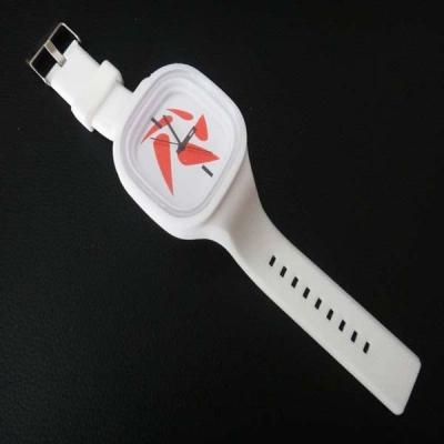 China Quartz Analog Silicone Jelly Watch for sale