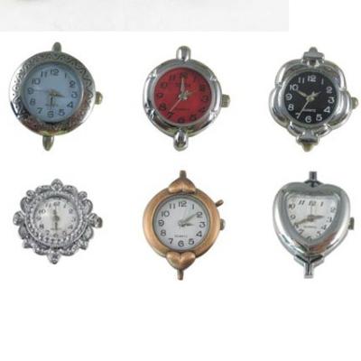 China 3 ATM , 5ATM ,10ATM Metal Watch Heads / Face with Quartz Movt , logo embossed for sale