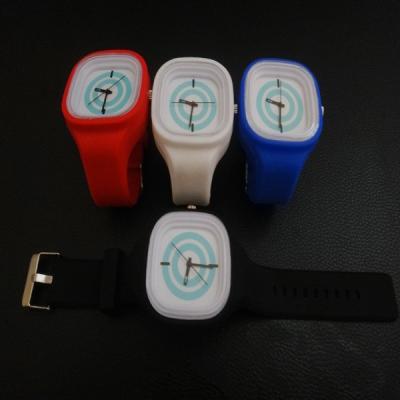 China Dust proof Silicone Rubber Jelly Watches With Changeable Band For Church Event for sale