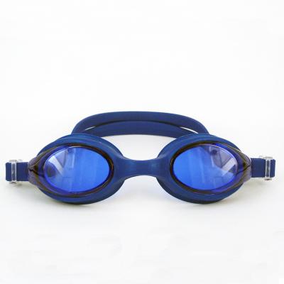 China Silicone Anti FOG Buckle Easy Fit Swim Goggles With Floating Neoprene Headstap Goggles for sale