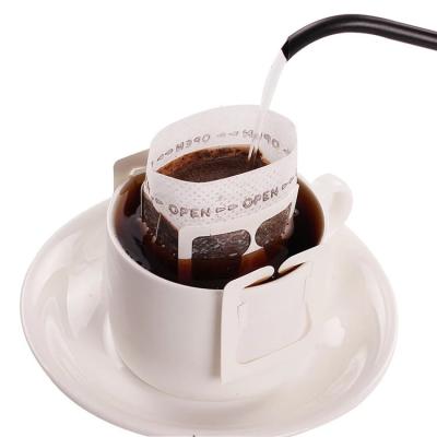 China Durable Coffee Movable Ear Drip Ear Coffee Bag Filter Disposable Hanging Nonwoven Nonwoven Filter Bags for sale