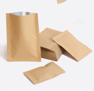 China Disposable Biodegradable Kraft Paper Custom Printing Heat Seal Small Tea Bags Food Grade Moisture Proof Tea Bag for sale