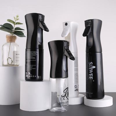 China Cosmetic Hairspray Bottles Continuous Refillable Empty Plastic Fine Mist Spray Bottle Mist Spray Bottle for sale