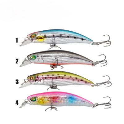 China ABS Fishing Lure Wholesale Artificial Minnow For Luring 60mm Mini Baits 5.2g Hard Sinking Lure for sale