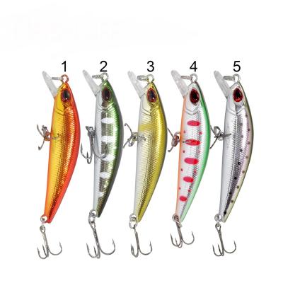 China ABS China Fishing Factory 63mm Hard ABS 8.2g Weihai Lure Minnow Artificial Sinking Baits for sale