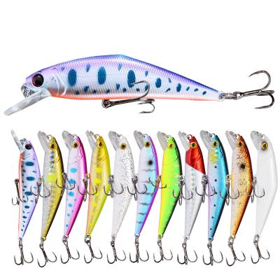 China ABS Hard Lures 85mm/14g Minnow Fishing Lures Peche Bass Trolling Isca Artificial Hard Bait Crankbait Carp Wobbler For Fishing Tackle for sale