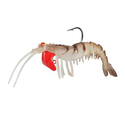 China Rubber Soft Plastic Pike Lure 50mm 70mm Shrimp Colorful Soft Lures 100mm High Quality for sale