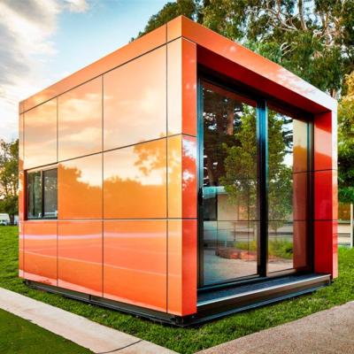 China Building Material Exterior Caravan Wall Cladding Tile High Gloss Aluminum Composite Panel for sale