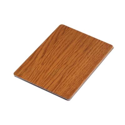 China ACP Modern Wood Cladding Aluminum Composite Panel For Interior Walls for sale