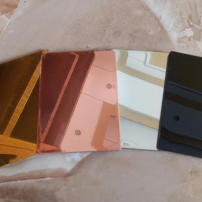 China Exterior alucobond mirror exterior facade composite panels for sale