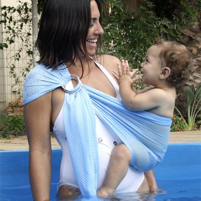 China Anti-pilling Newborn Baby Wrap Support Ring Sling Sling Carrier for Baby Water Sling for sale