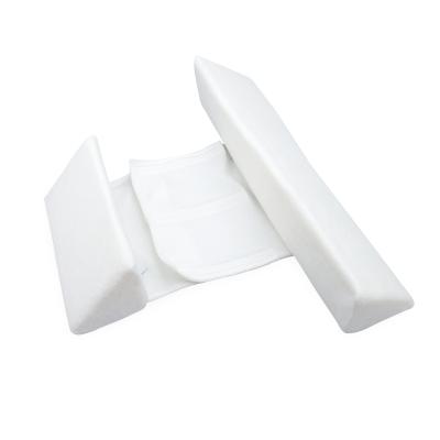 China Anti-Apnea Anti-reflux Baby Positioner Side Sleep Wedge Anti Roll Pillow for sale