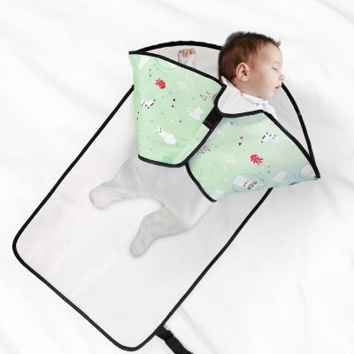 China Cotton 3-in-1 Pads Diaper Bag Baby Urine Changing Foldable Changing Mat for sale