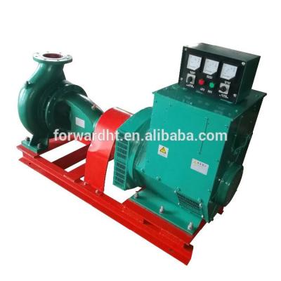 China Cast iron 100kw induction brushless micro hydro turbine generator,r,micro hydro generator,home use mini turbine generator for sale