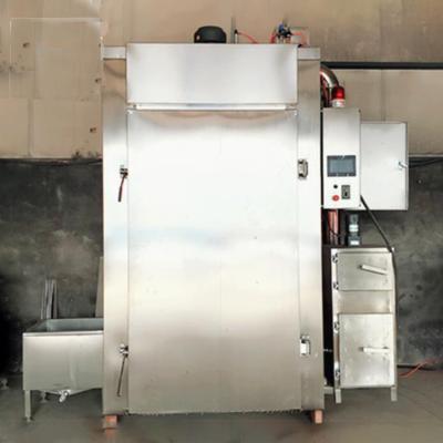 China Advanced Industrial Smoker Working Automatic Oven Smoking Oven With Digital Smoked Bacon Oven for sale