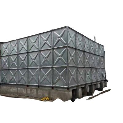 China Water Storage HDG Water Storage Tank With Exclusive Panels for sale