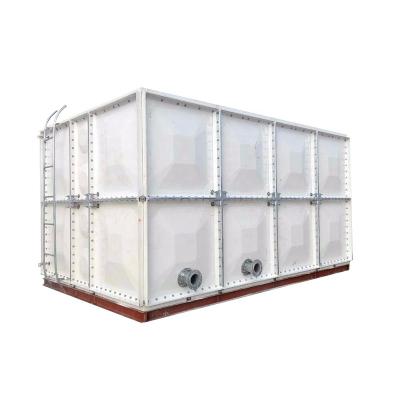 China Water Storage 20m3 Cubic Meter And 2000 Liter Fiberglass Storage Water Tanks for sale