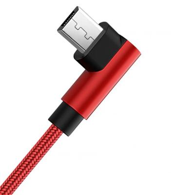 China High Quality Micro Type C L Shape MP3/MP4 Player China Factory OEM USB Data Transmission Charging Cable for sale