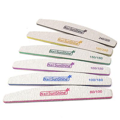 China Hot Sale Washable Disinfectable Nail Beauty Salon Ues Manufacturer Professional Good Quality Half Moon Nail File Professional for sale