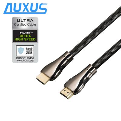 China Monitor Certified HDMI Cable Up to 3m YUV444 3D 8K@60Hz 4K@120Hz 48Gbps 4320P Ultra High Speed ​​Gold HDMI Cable for PS4 for sale